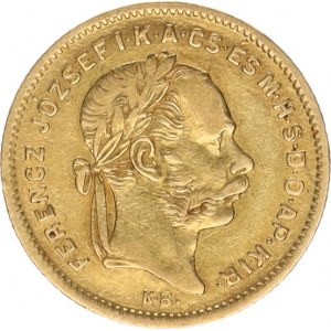 František Josef I. (1848-1916), 4 Forint = 10 Franken 1870 KB 3,107 g