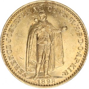 František Josef I. (1848-1916), 20 Koruna 1898 KB /1,281.373 ks/ 6,78 g