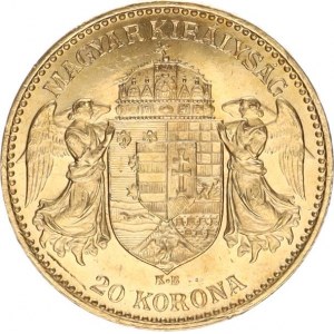 František Josef I. (1848-1916), 20 Koruna 1898 KB /1,281.373 ks/ 6,78 g