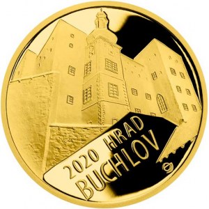 Česká republika (1993-), 5000 Kč 2020 - Hrad Buchlov kapsle, orig. etue +certifikát