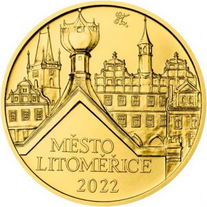 Česká republika (1993-), 5000 Kč 2022 - Městská památková rezervace Litoměřice