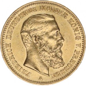 Prusko - Friedrich (1888), 20 Mark 1888 A KM 515; J. 248 7,958 g