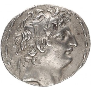 Seleukidské království, Antiochos VIII. Grypos (121-96 př. Kr.), AR tetradrachma, Av. Hlava Antioch