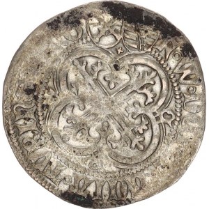 Sasko - Míšeň, Friedrich II. a Vilém III. Statečný (1440-1464), Groš mečový, minc. Freiberg (1457-5
