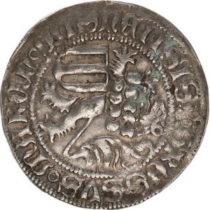 Sasko - Míšeň, Friedrich II. a Vilém III. Statečný (1440-1464), Groš mečový, minc. Freiberg (1457-5
