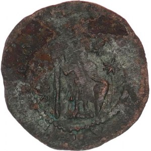 Vladislav I. (1109-1125), Denár C - 532 var.: 4 hvězdy Cu dobové falzum 0,502 g