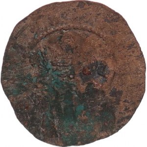 Vladislav I. (1109-1125), Denár C - 532 var.: 4 hvězdy Cu dobové falzum 0,502 g