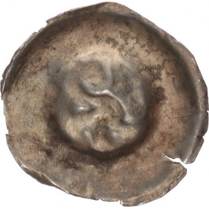 Václav II. (1278-1305), Brakteát střední C - 1002 0,508 g, prohlý, tém.