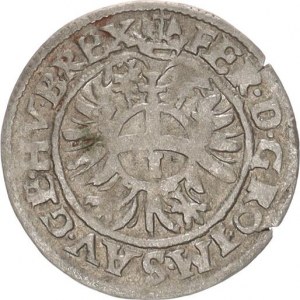 Ferdinand I. (1526-1564), 1 Krejcar 1562, Vídeň RR Hahn s. 50, č. 110 0,879 g