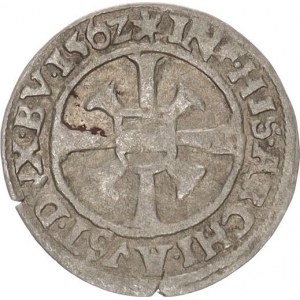 Ferdinand I. (1526-1564), 1 Krejcar 1562, Vídeň RR Hahn s. 50, č. 110 0,879 g
