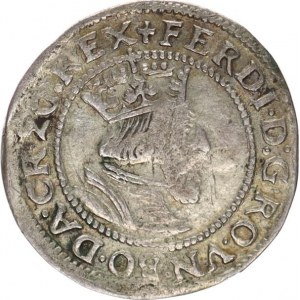 Ferdinand I. (1526-1564), 3 kr. 1557, Tyroly Hall R 2,252 g
