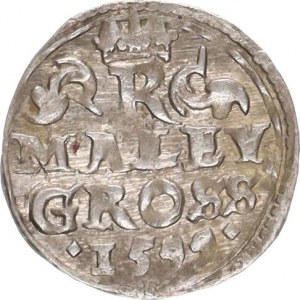 Rudolf II. (1576-1612), Malý groš 1599, K.Hora-Spiess HN 12a R 0,874 g
