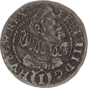 Ferdinand III. (1637-1657), 1 kr. 1629 PH, Kladsko-Hema jako MKČ 1344 ale AVST: & .1629