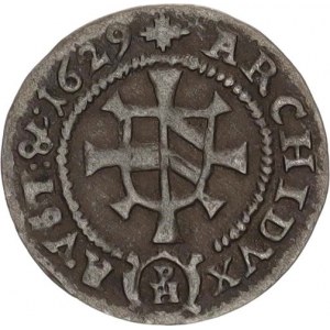 Ferdinand III. (1637-1657), 1 kr. 1629 PH, Kladsko-Hema jako MKČ 1344 ale AVST: & .1629