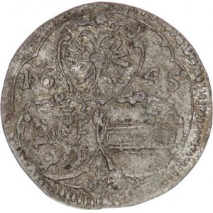 Ferdinand III. (1637-1657), 2 Pfennig 1645, Štýrsko Graz RR 0,534 g