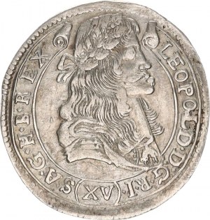 Leopold I. (1657-1705), XV kr. 1680 KB Hol.80.2,1 A 6,457 g