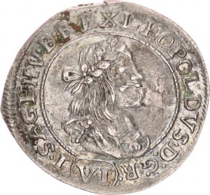 Leopold I. (1657-1705), VI kr. 1674 KB - var.:vedle madony zprava 2+3 blesky