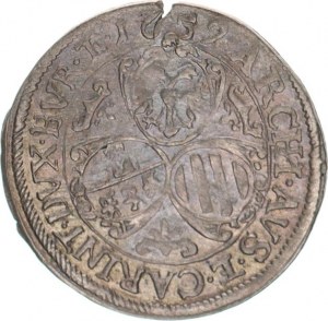 Leopold I. (1657-1705), 3 kr. 1659 b.zn., Korutany St.Veit 