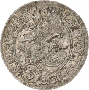 Leopold I. (1657-1705), 3 kr. 1670 SHS, Vratislav-Hammerschmidt MKČ - (1625),