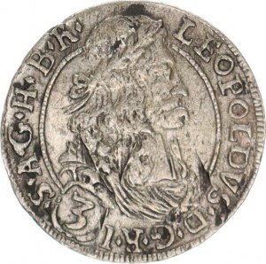 Leopold I. (1657-1705), 3 kr. 1693, Tyroly-Hall opis: ARCHID.A.DVX.BV.CO.TYR.