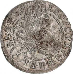 Leopold I. (1657-1705), 3 kr. 1704 b.zn. (neznámá mincovna), uherský typ - Madona
