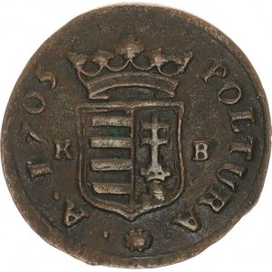 Malkontenti (1704-1708), Poltura 1705 KB jako Husz. 1549 var.: po stranách růžice p