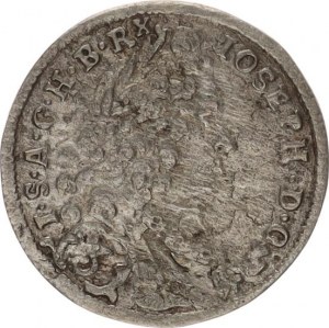 Josef I. (1705-1711), 3 kr. 1711 zn. hvězda, Mnichov