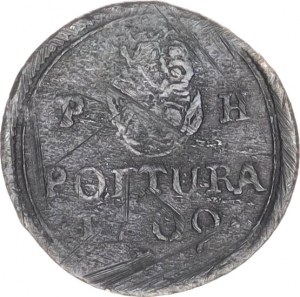 Josef I. (1705-1711), Poltura 1709 PH, var.: za REX dvojtečka 0,983 g, škr.