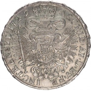 Karel VI. (1711-1740), 1/2 Tolar 1729, Sedmihrady R 14,184 g