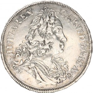 Karel VI. (1711-1740), 1/2 Tolar 1733, Sedmihrady-Karl. Bělehrad Her. 571; M-A 23