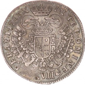 František Lotrinský (1745-1765), XVII kr. 1763 P-R, Praha MKČ 1992 5,90 g
