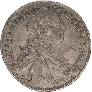 František Lotrinský (1745-1765), XVII kr. 1765 N-B, Nagybánya R jako Husz. 1804, ale minc