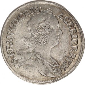 František Lotrinský (1745-1765), 3 kr. 1764 N-B, Nagybanya Husz. 1818 R