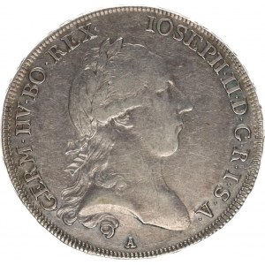 Josef II. (1780-1790), 1/2 Tolar konvenční 1782 A Her 151 13,967 g
