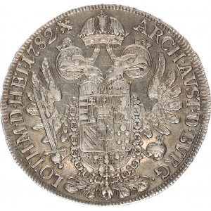 Josef II. (1780-1790), 1/2 Tolar konvenční 1782 A Her 151 13,967 g
