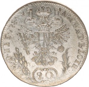 Josef II. (1780-1790), 20 kr. 1784 C 