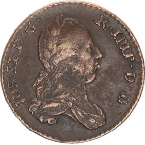 Josef II. (1780-1790), 2 Liards 1789, Brusel 7,253 g