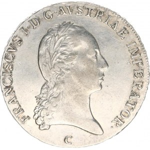 František I. (1792-1835), 1/2 Tolar 1809 C RR 13,982 g