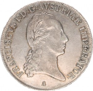 František I. (1792-1835), 1/2 Tolar 1815 A, mír. just.