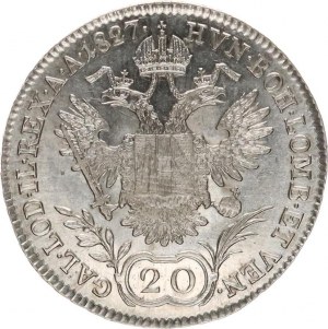 František I. (1792-1835), 20 kr. 1827 A