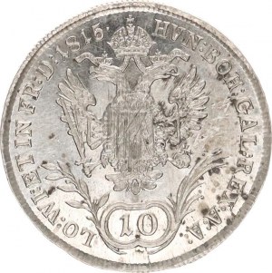 František I. (1792-1835), 10 kr. 1815 A 