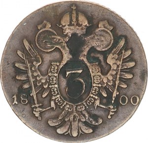 František I. (1792-1835), 3 kr. 1800 G