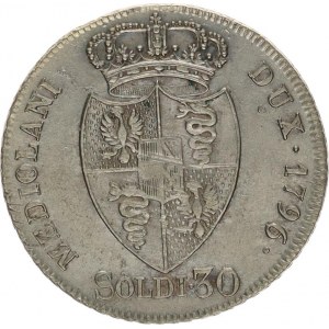František I. (1792-1835), 30 Soldi 1796 RR, zc. nep. just.