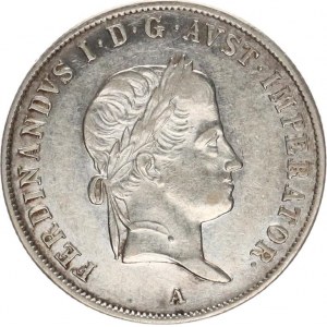 Ferdinand V. (1835-1848), 20 kr. 1836 A - FERDINANDVS R, tém.