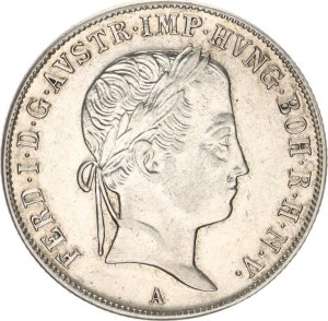 Ferdinand V. (1835-1848), 20 kr. 1844 A