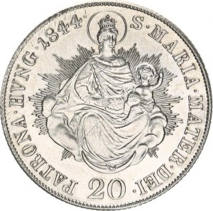 Ferdinand V. (1835-1848), 20 kr. 1844 B 6,635 g 