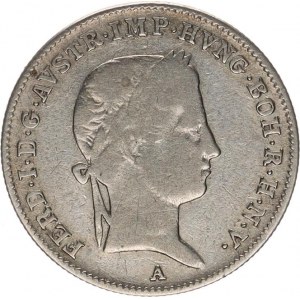 Ferdinand V. (1835-1848), 10 kr. 1844 A R