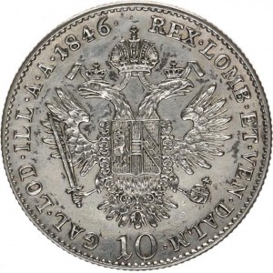 Ferdinand V. (1835-1848), 10 kr. 1846 A