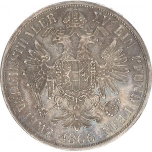 Franz Joseph I.(1848-1918), 1866 A RR 37,035 g
