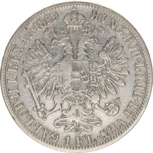 František Josef I.(1848-1918), Zlatník 1859 A - bez tečky za REX